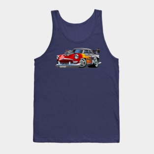 Cartoon hot rod Tank Top